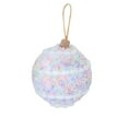 thumbnail image 1 of 6 Pc Christmas Ball Bauble Handmade Sequin Ornament Christmas Indoor Outdoor Hanging Decoration Holiday Party Wedding Halloween Thanksgiving Valentine's Day Decor, 1 of 6
