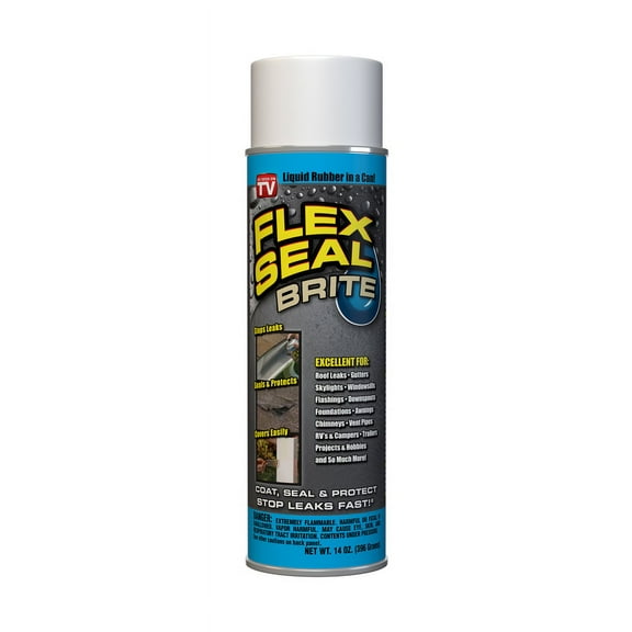 6 Pc, Flex Seal Family Of Products Flex Seal Off White Brite Rubber Spray Sealant 14 Oz