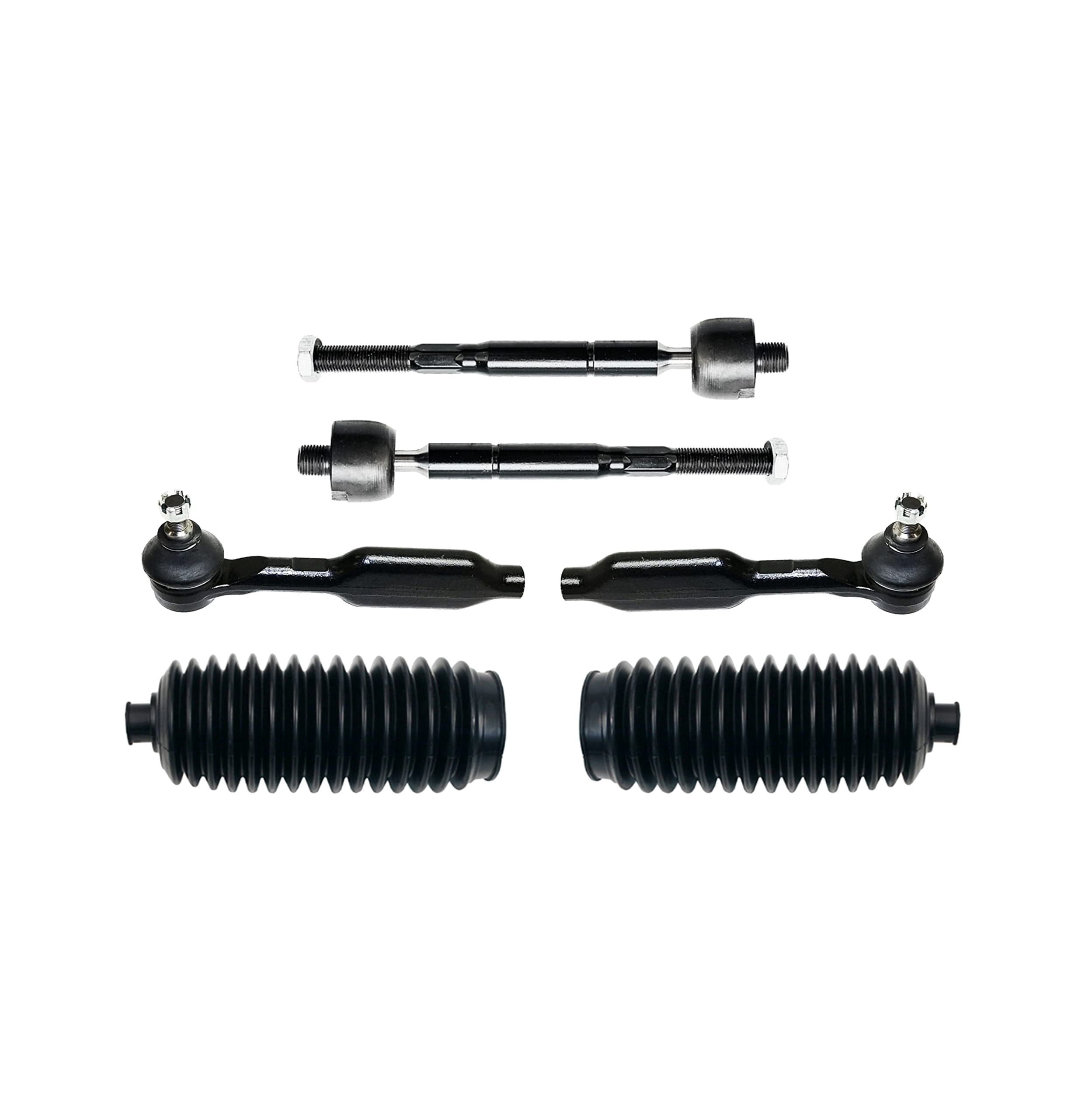 Fits Honda Accord Odyssey Izuzu Oasis Inner Outer Tie Rod Ends 4 Pc