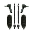 thumbnail image 1 of 6 Pc Front Outer and Inner Tie Rod Ends + Bellow Boots STEERING Kit, 1 of 11