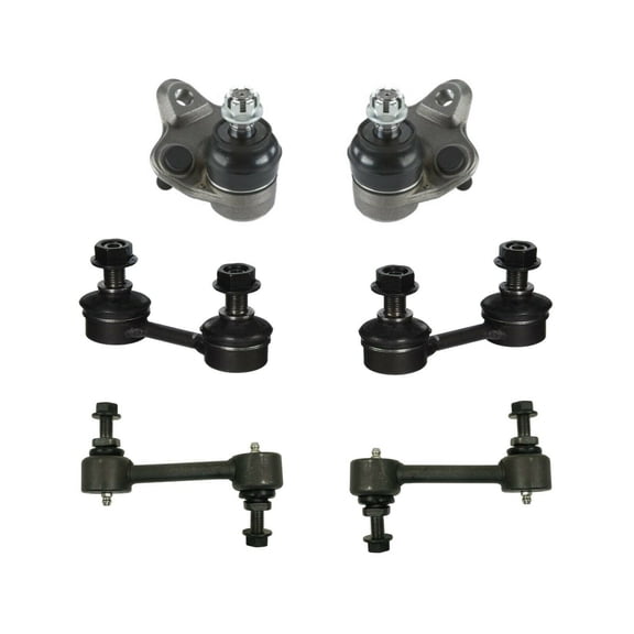6 Pc Front & Rear Sway Bar Links + Lower Ball Joints Supension Kit Fits select: 2001-2002 TOYOTA COROLLA CE/LE/S, 1998-2000 TOYOTA COROLLA VE/CE/LE