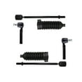 thumbnail image 1 of 6 Pc Front Steering Kit 2 Inner Tie Rod Ends + 2 Outer Tie Rod Ends + 2 Rack and Pinion Bellow Boots Fits select: 1994-2002 FORD MUSTANG, 1 of 8