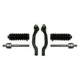 thumbnail image 1 of 6 Pc Front Steering Kit Tie Rod Ends Inner Outer + Rack & Pinion Bellow Boots Fits select: 1990-1993 HONDA ACCORD, 1 of 8
