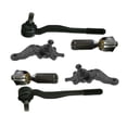 thumbnail image 1 of 6 Pc Front Steering & Suspension Lower Ball Joints Inner Outer Tie Rod Ends Fits Passenger Driver Side Fits select: 2002 TOYOTA 4RUNNER BADLANDS, 1996-2001 TOYOTA 4RUNNER SR5, 1 of 10