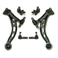 thumbnail image 1 of 6 Pc Front Suspension Kit Lower Control Arms and Ball Joints Passenger & Driver Side, Outer Tie Rod End Fits select: 1997-2001 TOYOTA CAMRY, 1999-2003 LEXUS RX, 1 of 9