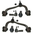 thumbnail image 1 of 6 Pc Front Upper Control Arm Tie Rod Ends & Ball Joints Steering Suspension Kit Compatible with 2WD / 4WD Models Fits select: 2004-2008 FORD F150, 2006-2008 LINCOLN MARK LT, 1 of 9