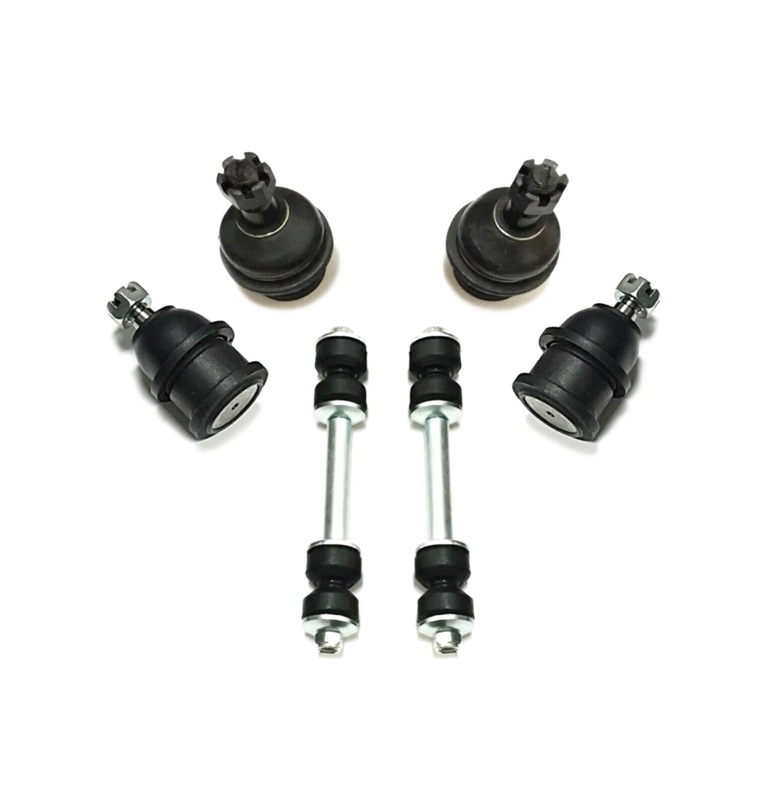 6 Pc Front Upper & Lower Ball Joints + Stabilizer Sway Bar Links Suspension LH RH Fits select: 1997-2003 FORD F150, 1997-2002 FORD EXPEDITION