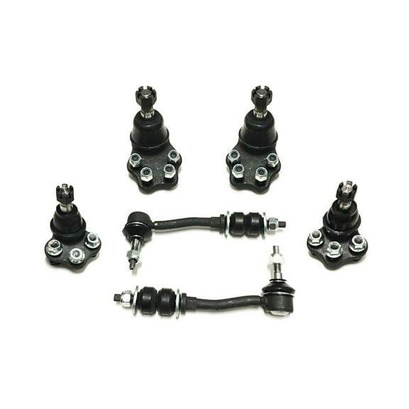 6 Pc Front Upper Lower Ball Joints + Sway Bar Link Suspension Kit Compatible with RWD Models Fits select: 2000-2004 DODGE DAKOTA, 2000-2003 DODGE DURANGO