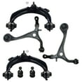 thumbnail image 1 of 6 Pc Front Upper and Lower Control Arms Passenger & Driver Side Lower Ball Joints Suspension Kit Fits select: 2003-2007 HONDA ACCORD, 2004-2008 ACURA TSX, 1 of 10