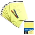 thumbnail image 1 of 6 Pc Legal Pads Ruled Perforated Writing Pad 50 Sheets Letter Size 8.5 x 11.7, 1 of 5