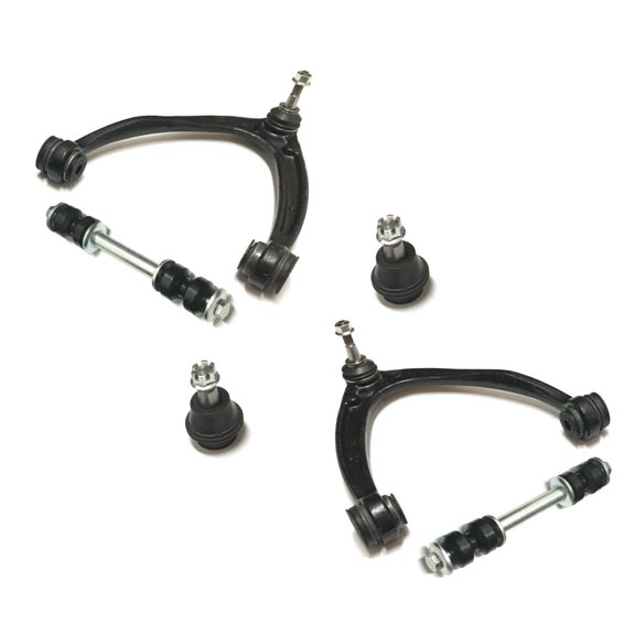 6 Pc New Lower Ball Joints Sway Bar Links Control Arms & Bushings Front Suspension Kit Fits select: 2007-2014 CHEVROLET SILVERADO, 2007-2014 CHEVROLET TAHOE