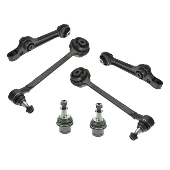 6 Pc New Suspension Kit Lower Ball Joints (Adjustable) Control Arms & Ball Joints Passenger & Driver Side Lower Control Arm Rear Position Fits select: 2011-2016 DODGE CHARGER
