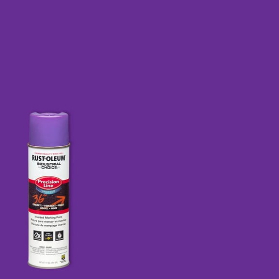 Rust-Oleum Industrial Choice Fluorescent Purple Field Marking Paint 17 oz