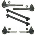 thumbnail image 1 of 6 Pc Steerig Kit Inner & Outer Tie Rod Ends Adjusting Sleeves Fits select: 1995-2002 MERCURY GRAND MARQUIS, 1995-2002 FORD CROWN VICTORIA, 1 of 8