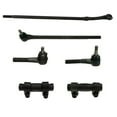 thumbnail image 1 of 6 Pc Steering Kit Center Link Inner & Outer Tie Rod Ends Adjusting Sleeves, 1 of 10