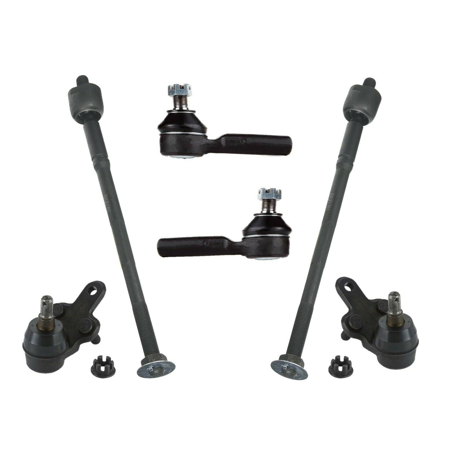 6 Pc Suspension Front Lower Ball Joints + Inner & Outer Tie Rod Ends Kit Fits select: 1992-2001 TOYOTA CAMRY, 1995-2004 TOYOTA AVALON