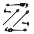 thumbnail image 1 of 6 Pc Suspension Kit Front Inner Outer Tie Rod Ends Lower Control Arm and Ball Joints Left Right Side Fits select: 1991-2002 SATURN SL1, 1991-2002 SATURN SL2, 1 of 1