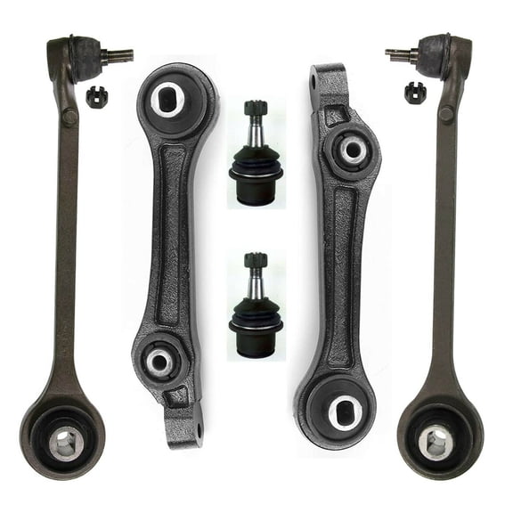 6 Pc Suspension Kit Front Lower Rear Control Arms Left & Right Lower Front Control Arm Lower Ball Joints 2WD RWD Fits select: 2005-2006 CHRYSLER 300C, 2006-2010 DODGE CHARGER