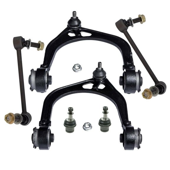 6 Pc Suspension Kit Front Upper Control Arm Sway Bar Link Lower Ball Joints (Adjustable) Fits select: 2006-2016 DODGE CHARGER, 2014-2015 CHRYSLER 300C