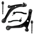 thumbnail image 1 of 6 Pc Suspension Kit Lower Control Arms & Ball Joints Asembly, Inner & Outer Tie Rod Ends Fits select: 2003-2008 HONDA PILOT, 2001-2006 ACURA MDX, 1 of 10