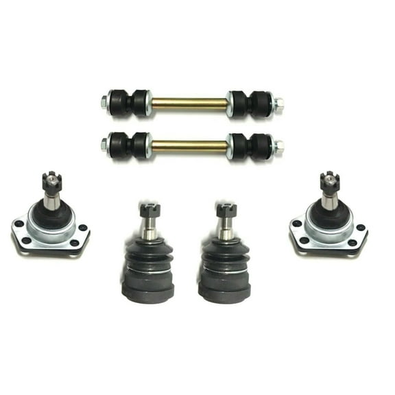 6 Pc Suspension Kit Upper & Lower Ball Joints and Sway Bar Links Fits select: 1982-2003 CHEVROLET S TRUCK, 1983-2005 CHEVROLET BLAZER