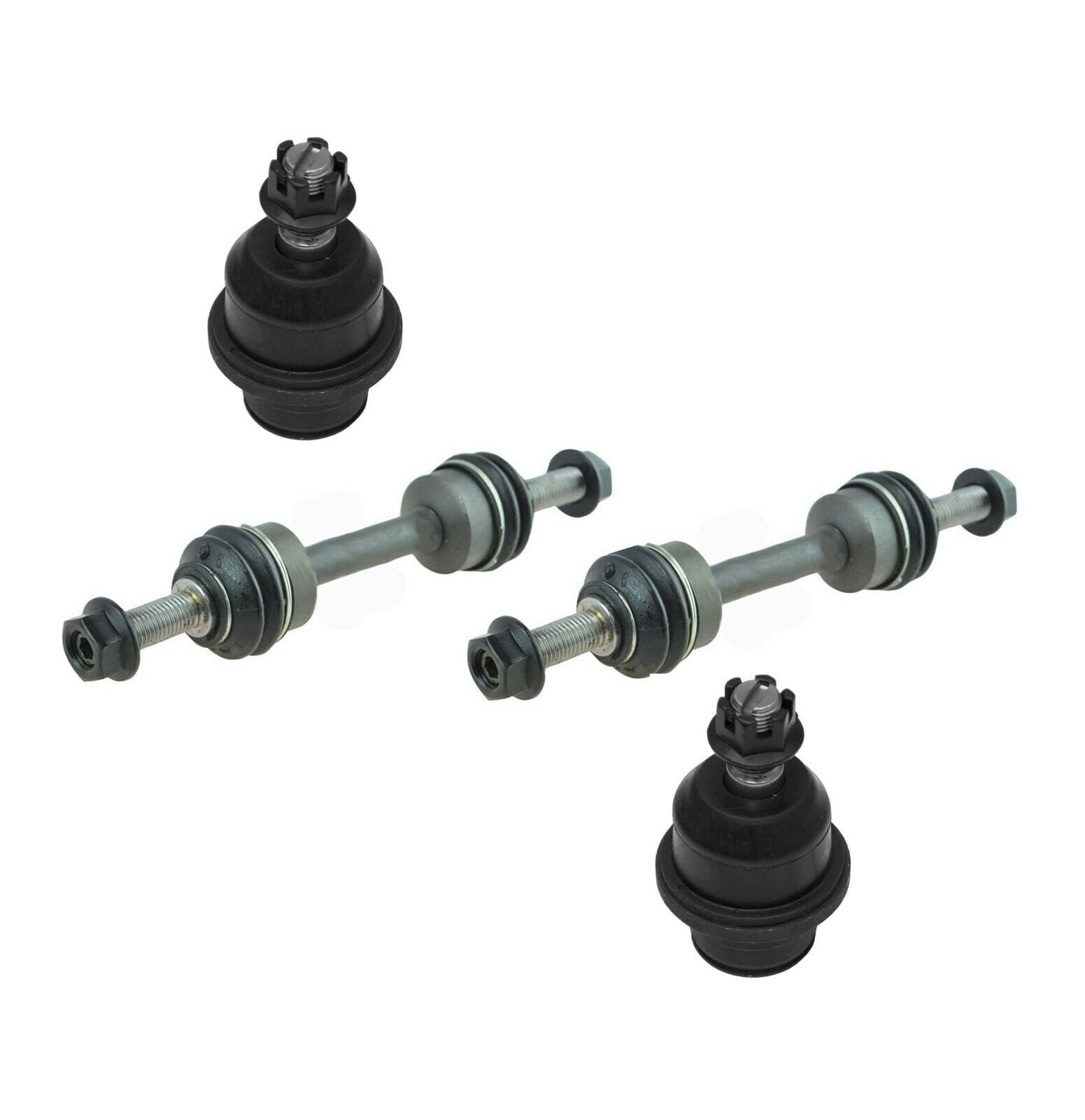 6 Pc Suspension Steering Kit Outer Tie Rod Ends Front Lower Ball Joints ...
