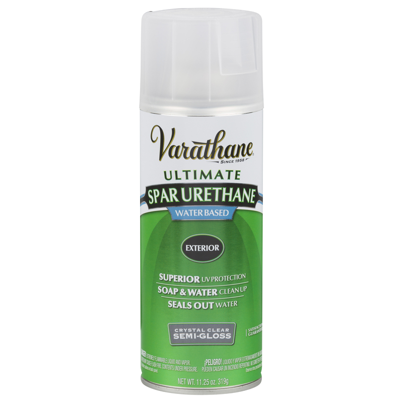 6 Pc, Varathane Ultimate SemiGloss Crystal Clear WaterBased Acrylic
