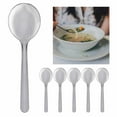 thumbnail image 1 of 6 Pc Windsor Bouillon Spoon Round Soup Spoons Dinner Stainless Steel Serving, 1 of 2