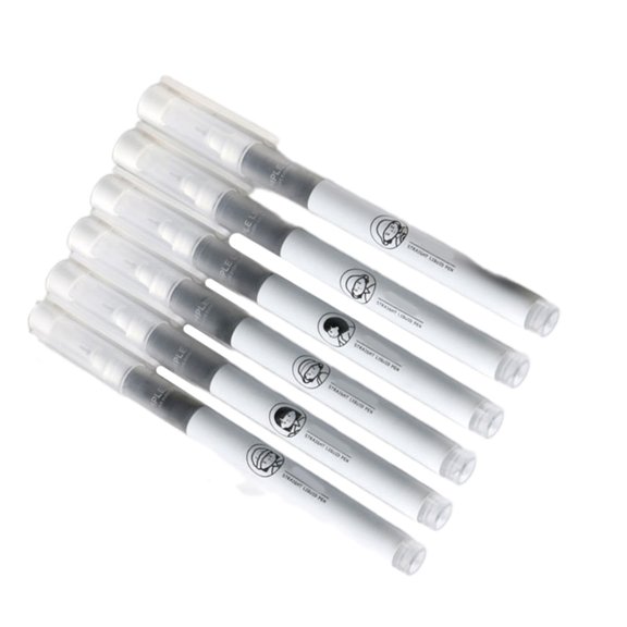 6 Pcs 0.5mm Journaling Pen Gel Pen Neutral Pen Black Ink Gel Ink Pen for Office