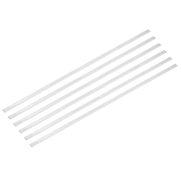 6 Pcs 1/32" Thick x 3/8" Width x 16" Long Square 6061 Aluminum Flat Bar