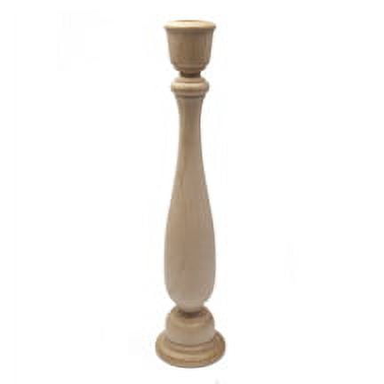 6 Pcs 11" Candle Sticks 2-7/16" Base Diameter w/ 29/32" HoleLarge unfinished wood candlesticks available and ready to ship at your convenience.