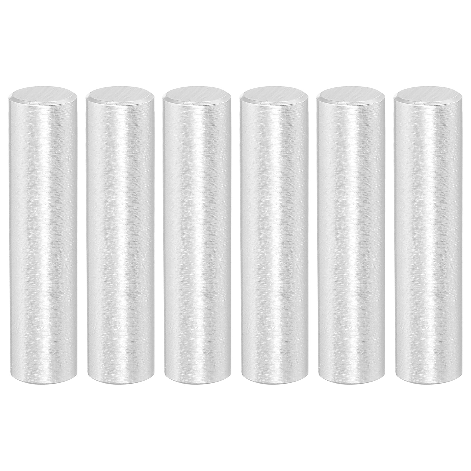 6 Pcs 12 x 60 mm 316 Stainless Steel Dowel Pins, Cylindrical Shelf Support Peg Pin, Silver Tone