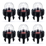 6 Pcs 188-512-1 Snap in Primer Bulbs Compatible with Small Engine Husqvarna Craftsman Homelite Ryobi BP42 Poulan Sthil Echo Chainsaw Homelite Bolens String Trimmer Leaf Blower125B 125BX 125BVX