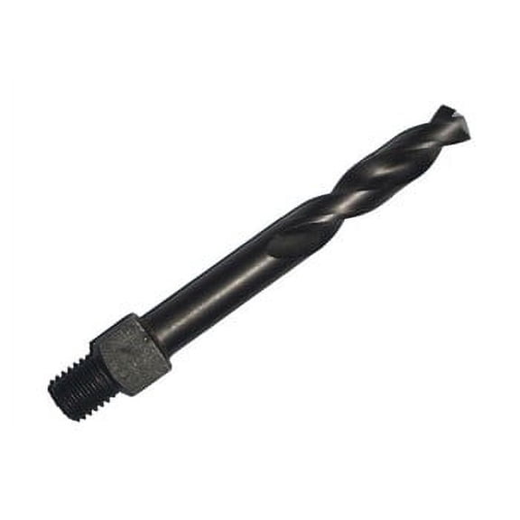 6 Pcs, #20 Cobalt Black Oxide Long Threaded Shank Drill Bit, Tsd20L, Number Of Flutes: 2; Cutting Direction: Right Hand, Overall Length: 2-1/8" Shank Size: 1/4"-28