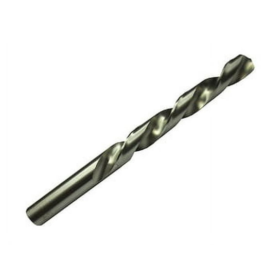 6 Pcs, 3/16" Hss Bright Left Hand Jobber Length Drill Bit, Dwdlh3/16, Flute Length: 2-5/16"; Overall Length: 3-1/2"