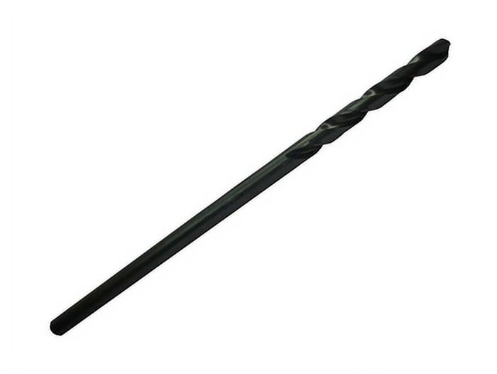 6 Pcs, 3/64" X 12" Hss Black Oxide Aircraft Extension Drill Bit, Qualtech, Dwda/Cx123/64, Flute Length: 3/4"; Overall Length: 12"; Shank Type: Round; Number Of Flutes: 2