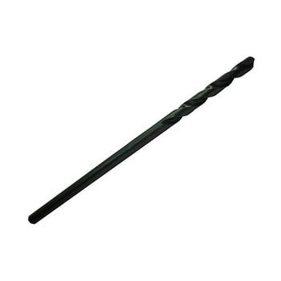6 Pcs, 3/64" X 6" Hss Black Oxide Aircraft Extension Drill Bit, Qualtech, Dwda/Cx63/64, Flute Length: 3/4"; Overall Length: 6"; Shank Type: Round; Number Of Flutes: 2 Cutting Direction: Right Hand