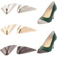 thumbnail image 1 of 6 Pcs 3 Colors Metal Shoes Pointed Protector Metal Shoe Toe Protectors Triangle High Heel Toe Caps Pump Toe Head Cap Cover for Shoes Protection Repair Accessories 1.14x1.02x0.47" Mixed Color, 1 of 9
