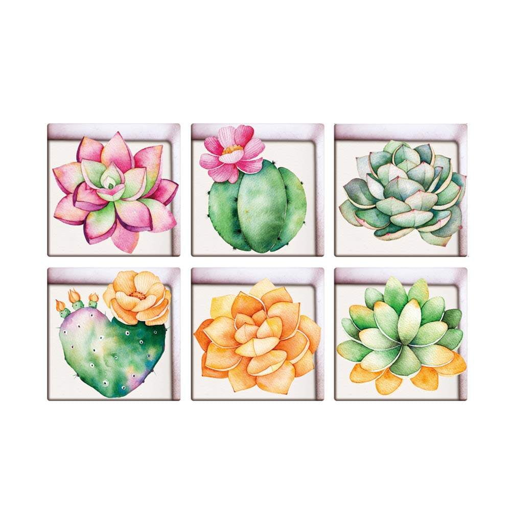 6 Pcs 3D Bathtub Stickers Nonslip Waterproof Removable Bathtub Decals Wall Stickers for