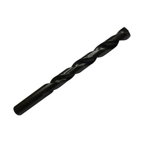 6 Pcs, #4 Hss Black Oxide Split Point Jobber Length Drill Bit, Drill America, D/Asp4, Flute Length: 2-1/2"; Overall Length: 3-3/4"; Shank Type: Round; Number Of Flutes: 2