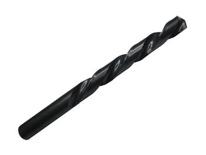 6 Pcs, #42 Hss Black Oxide Jobber Length Drill Bit, Drill America, D/An42, Flute Length: 1-1/4"; Overall Length: 2-1/4"; Shank Type: Round; Number Of Flutes: 2 Cutting Direction: Right Hand - image 1 of 1
