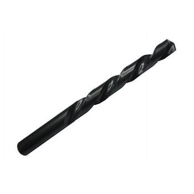6 Pcs, #42 Hss Black Oxide Jobber Length Drill Bit, Drill America, D/An42, Flute Length: 1-1/4"; Overall Length: 2-1/4"; Shank Type: Round; Number Of Flutes: 2 Cutting Direction: Right Hand
