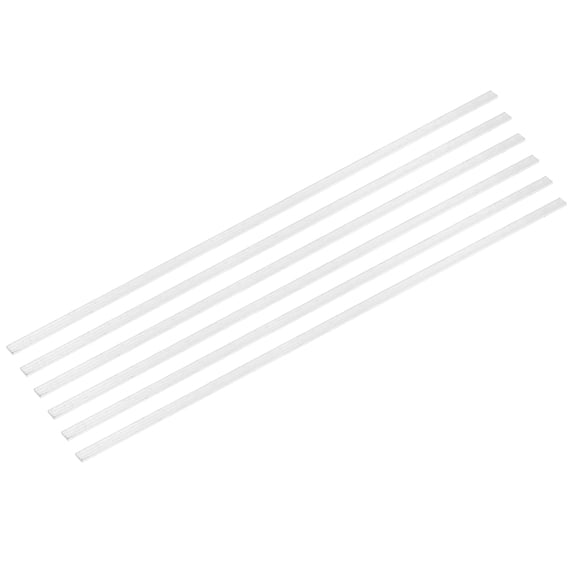 6 Pcs 5/64" Thick x 5/16" Width x 16" Long Square 6061 Aluminum Flat Bar