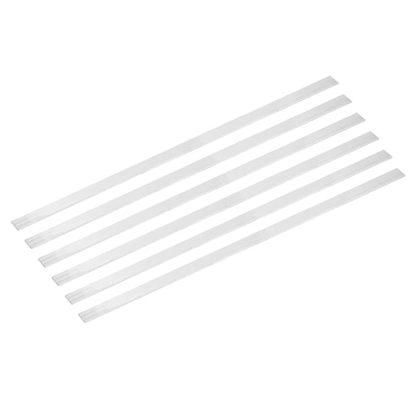 6 Pcs 5/64" Thick x 5/8" Width x 16" Long Square 6061 Aluminum Flat Bar