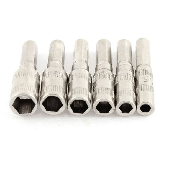 6 Pcs 6 Point Hex Socket 6 In 1 2.5/3/3.5/4/4.5/5mm H4 Nut Driver 4mm ...