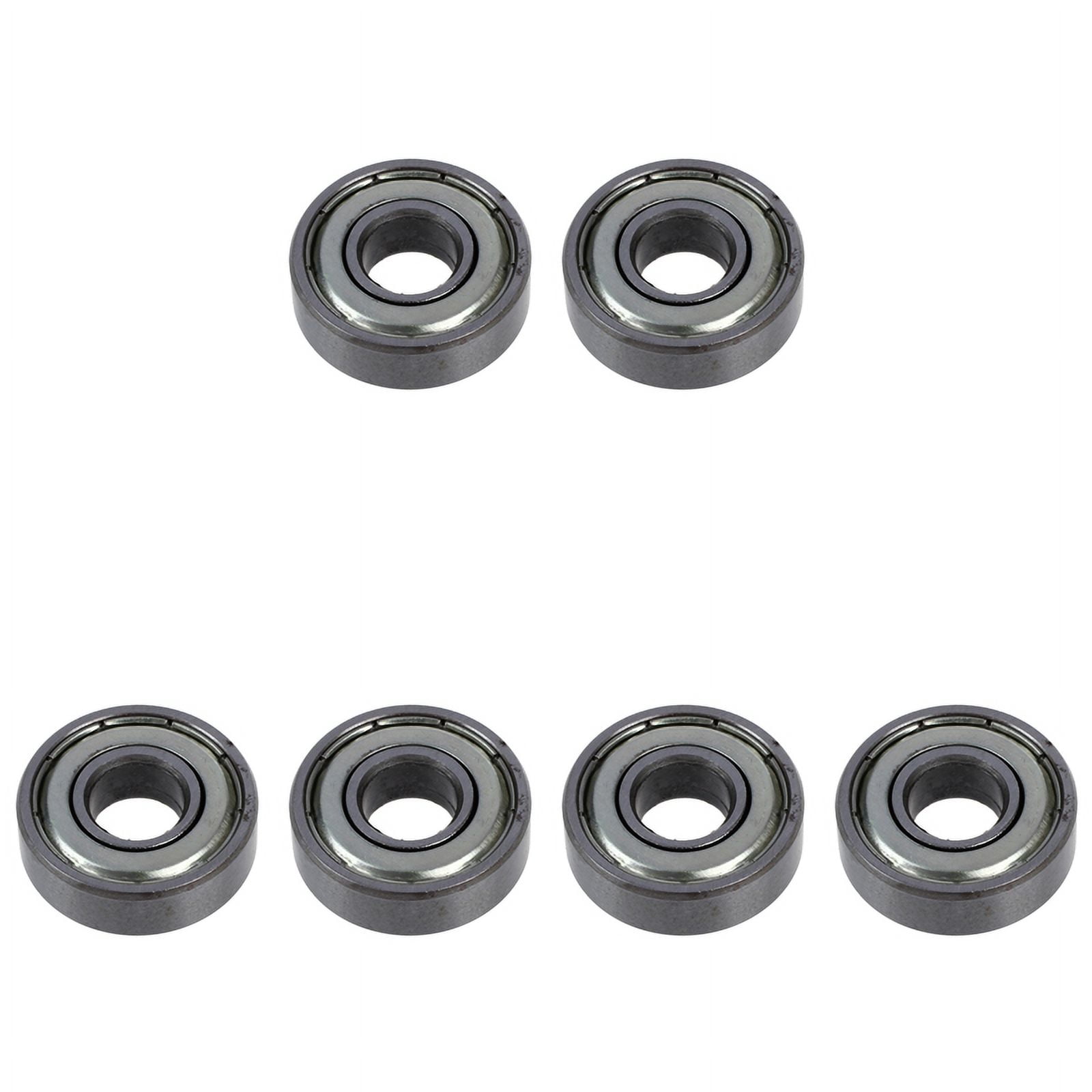 4 Pièces Manchons Autolubrifiants En Métal Argenté 12x10x8mm - Uxcell - Neuf Sous Emballage