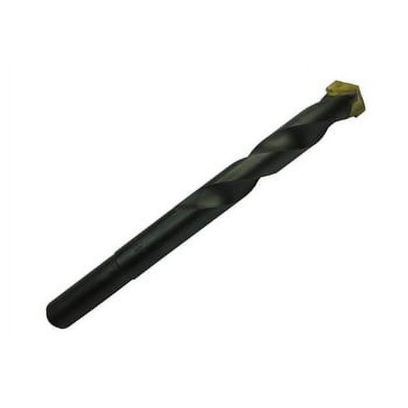 6 Pcs, 7/16" X 4" Carbide Tipped Masonry Drill Bit, Drill America, Dam4X7/16, Finish: Black Oxide; Overall Length: 4"
