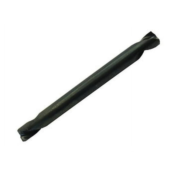 6 Pcs, 7/64" Hss Black Oxide Double End Drill Bit, Qualtech, Dwdde7/64, Flute Length: 1/2"; Overall Length: 1-7/8"; Shank Type: Round; Number Of Flutes: 2 Cutting Direction: Right Hand