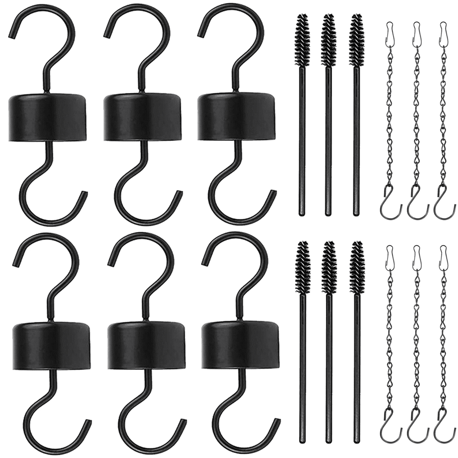 Ant Moat Hummingbird & Oriole Feeder Accessory Set: 6 Pack Hooks, Ant ...