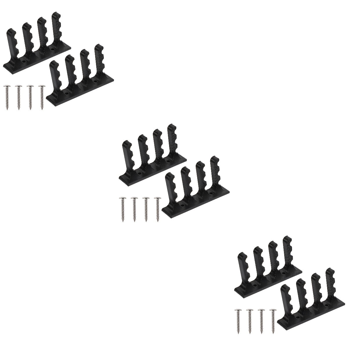 6 Pcs Arrow Wall Hanging Bracket Bow Display Hanger Shelves Mounted